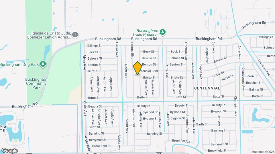 1043 Albany Ave Map and Location Details