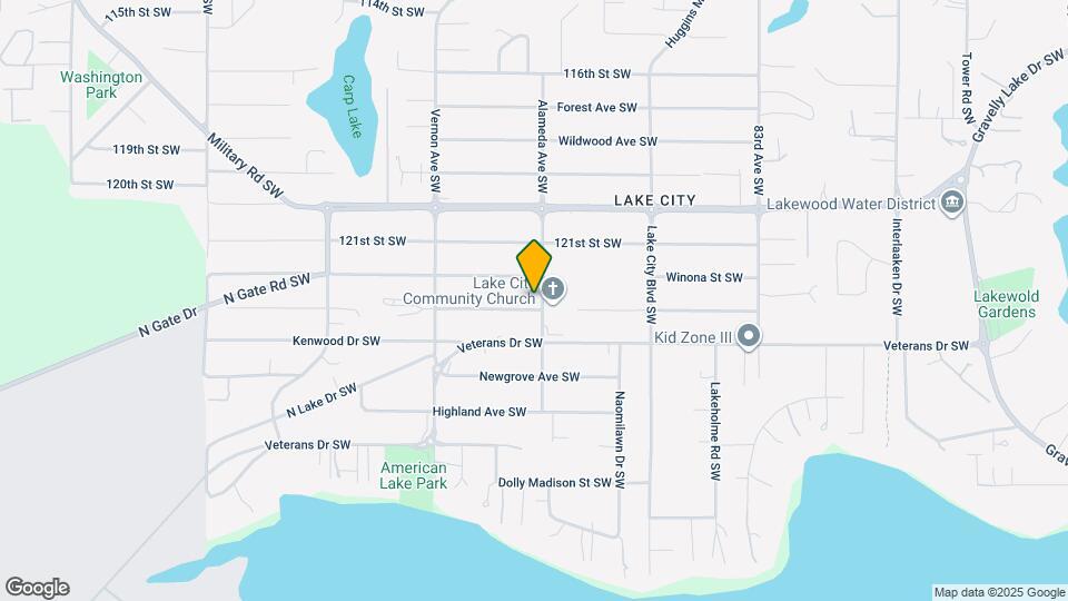 8901 Lawndale Ave SW Map and Location Details