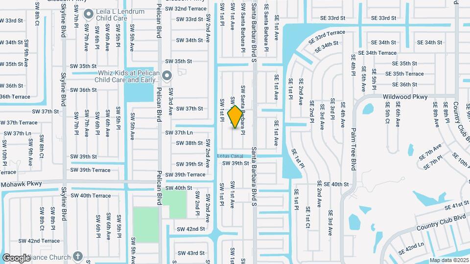 3733 SW 1st Ave Map and Location Details