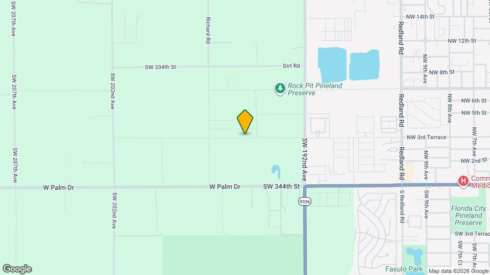 19479 SW 340th St, Unit 19479 Mapa y Detalles de la Ubicación