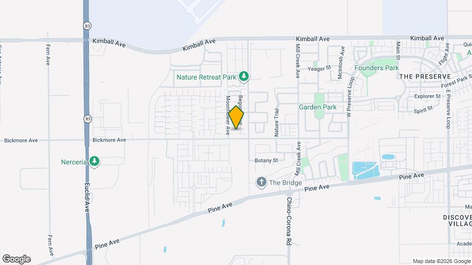 16080 Begonia Ave Map and Location Details