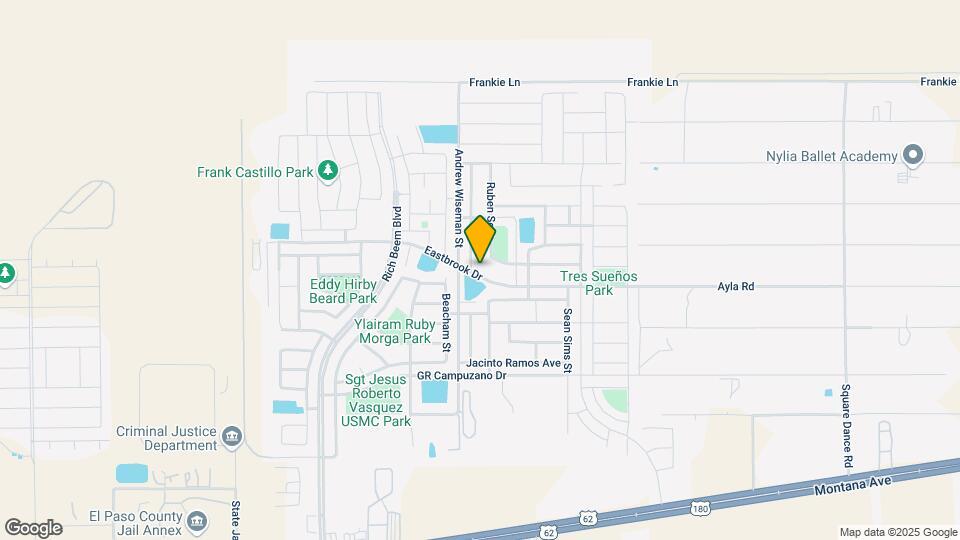 14405 Eastbrook Dr Map and Location Details