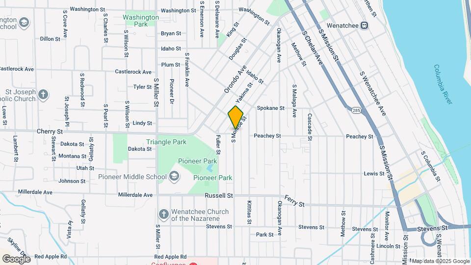 729 S Monroe St Map and Location Details