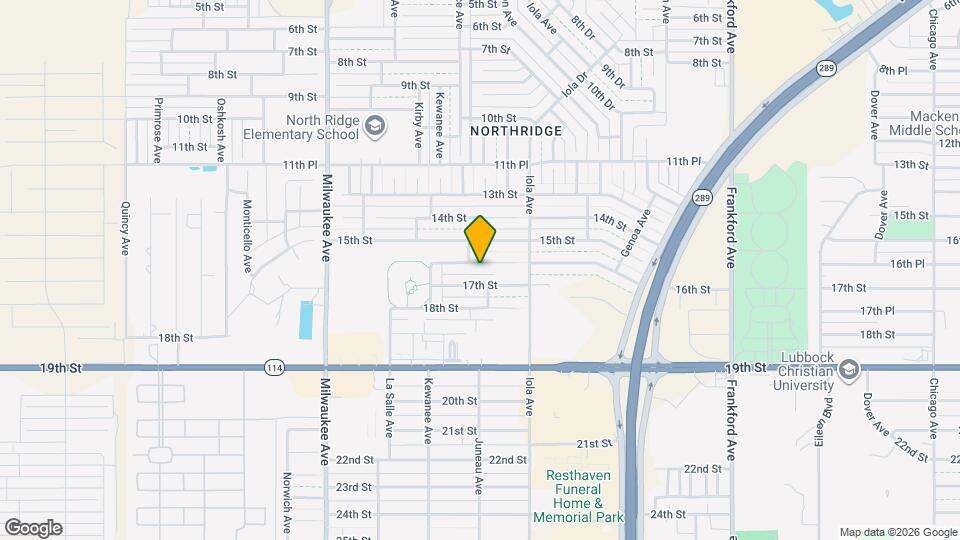 6121 16th St Mapa y Detalles de la Ubicación