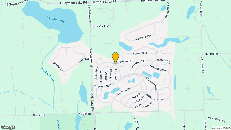 3683 Pinoak St Map and Location Details