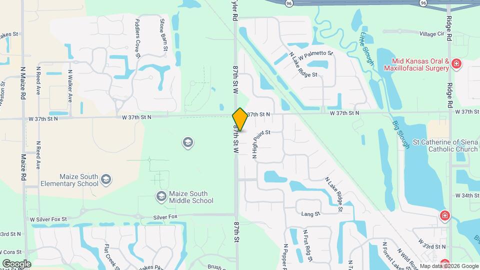 3716 N Tyler Ct Map and Location Details