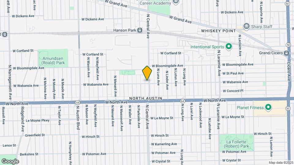 5601-5607 W Wabansia Ave Map and Location Details