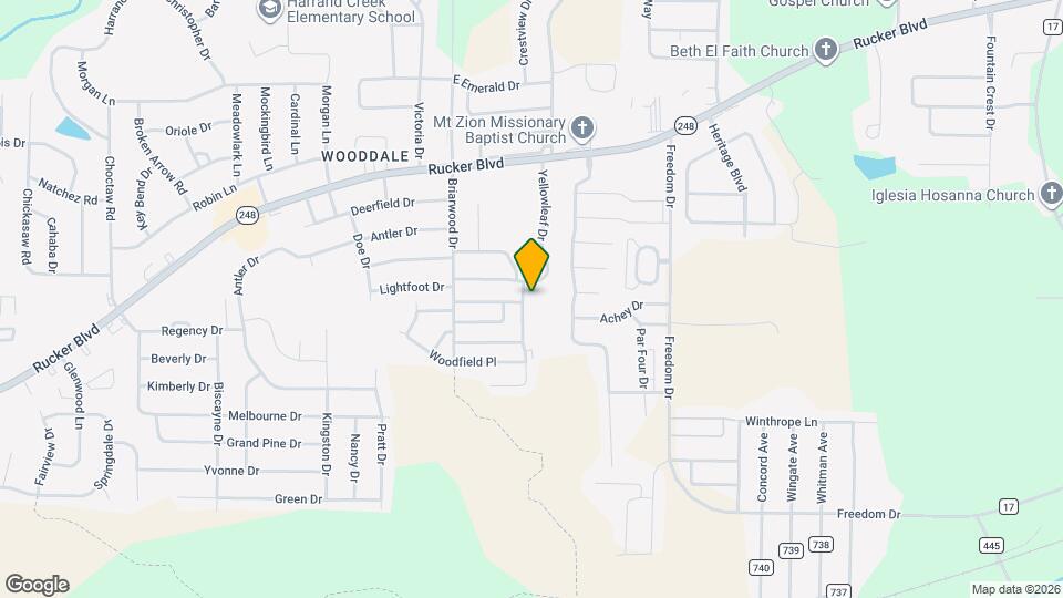 101 Candlebrook Dr Mapa y Detalles de la Ubicación