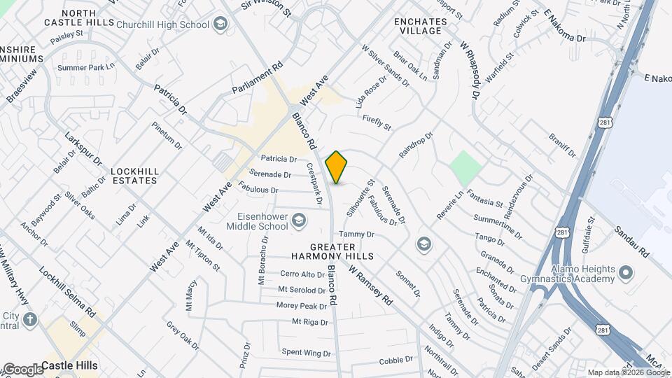 834 Fabulous Dr Map and Location Details