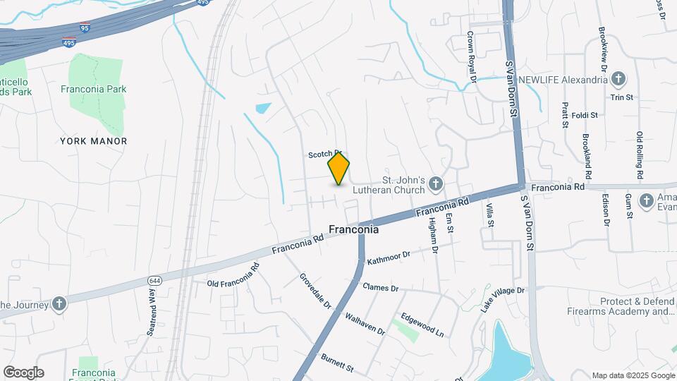 6191 Little Valley Way Map and Location Details