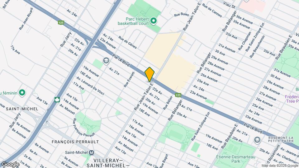 4041 Jean-Talon E Map and Location Details