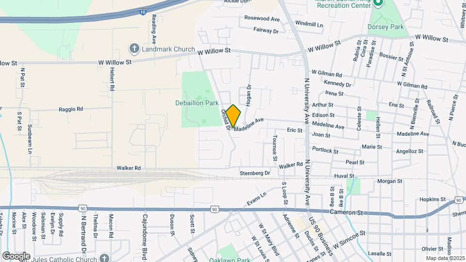 1137 Madeline Ave Map and Location Details