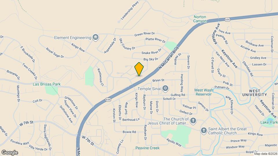 3190 Coronado Way Map and Location Details