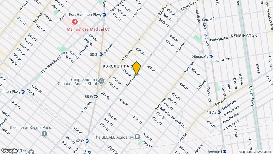 4815 14th Ave Mapa y Detalles de la Ubicación