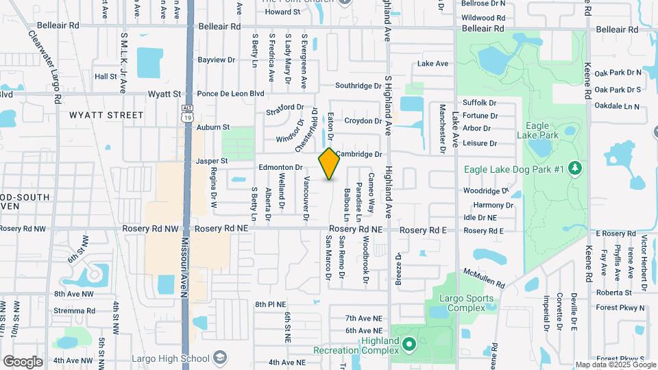 1410 Alexander Way Mapa y Detalles de la Ubicación