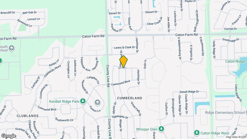 7004 Gallatin Dr Map and Location Details