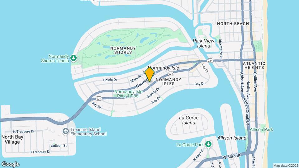 1445 71st St Map and Location Details