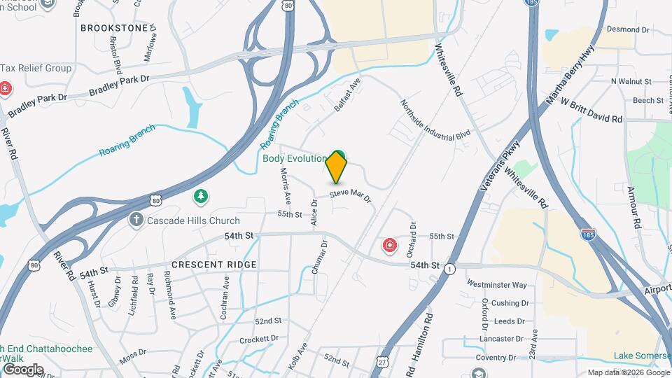 1117 Steve Mar Dr Map and Location Details