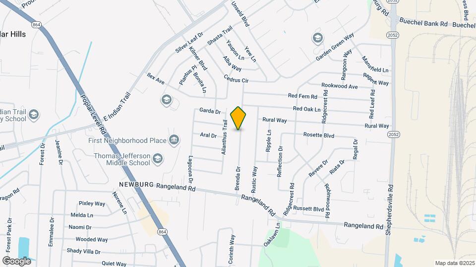 4848 Brenda Dr Mapa y Detalles de la Ubicación