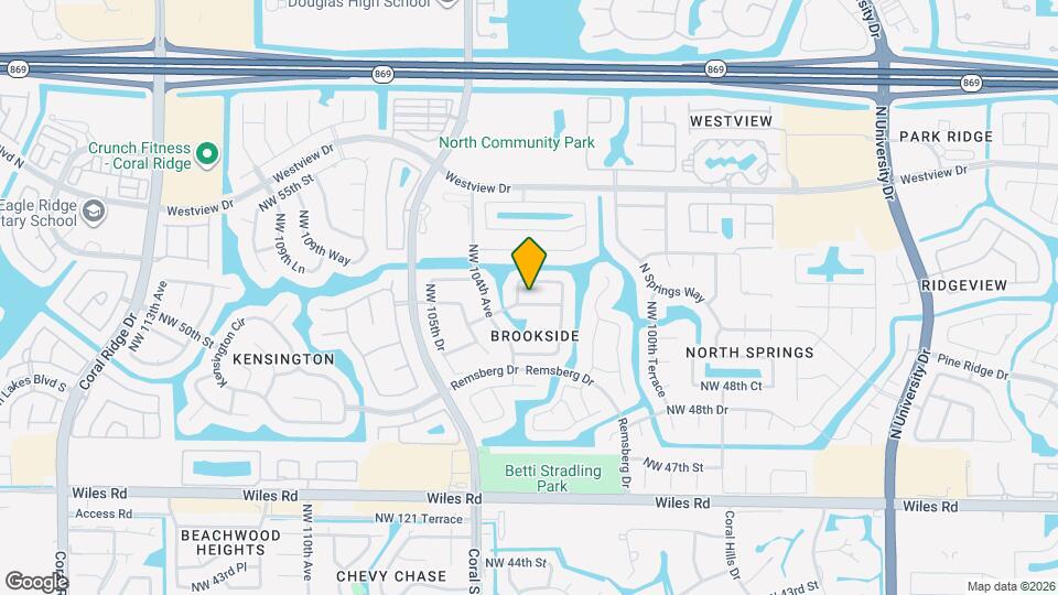 10347 NW 50th Ct Mapa y Detalles de la Ubicación