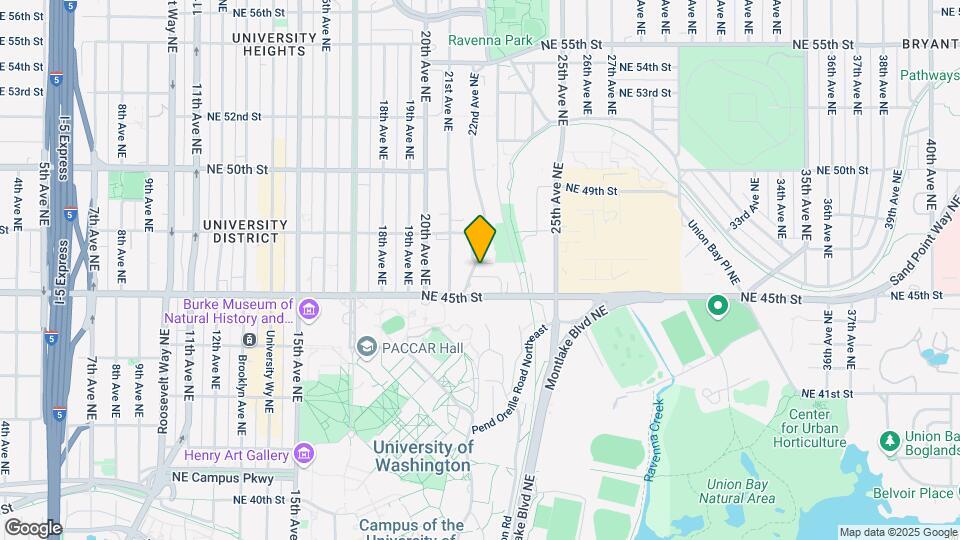 4600 22nd Ave NE Mapa y Detalles de la Ubicación