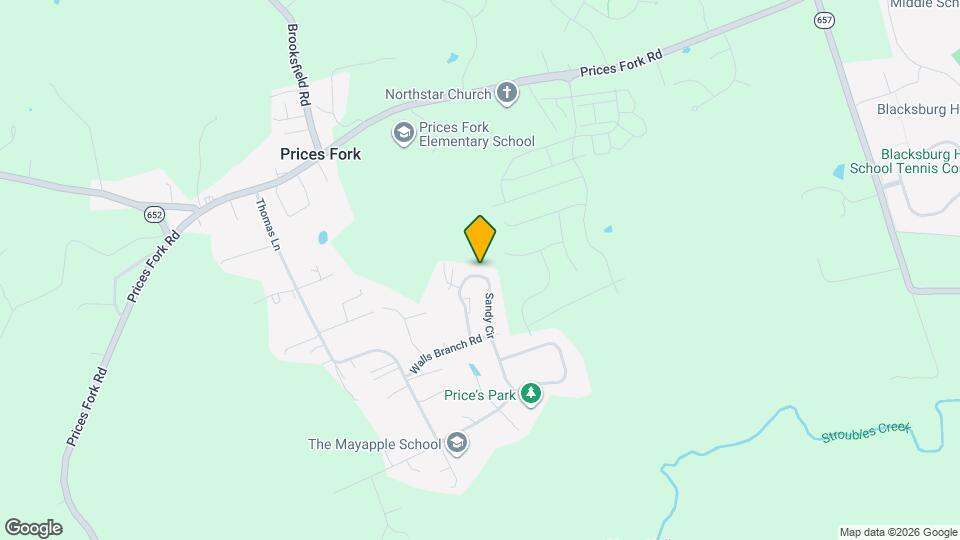 1466 Sandy Cir Mapa y Detalles de la Ubicación