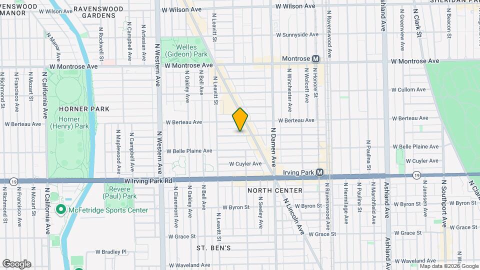 2120 W Warner Ave, Unit 1w Mapa y Detalles de la Ubicación