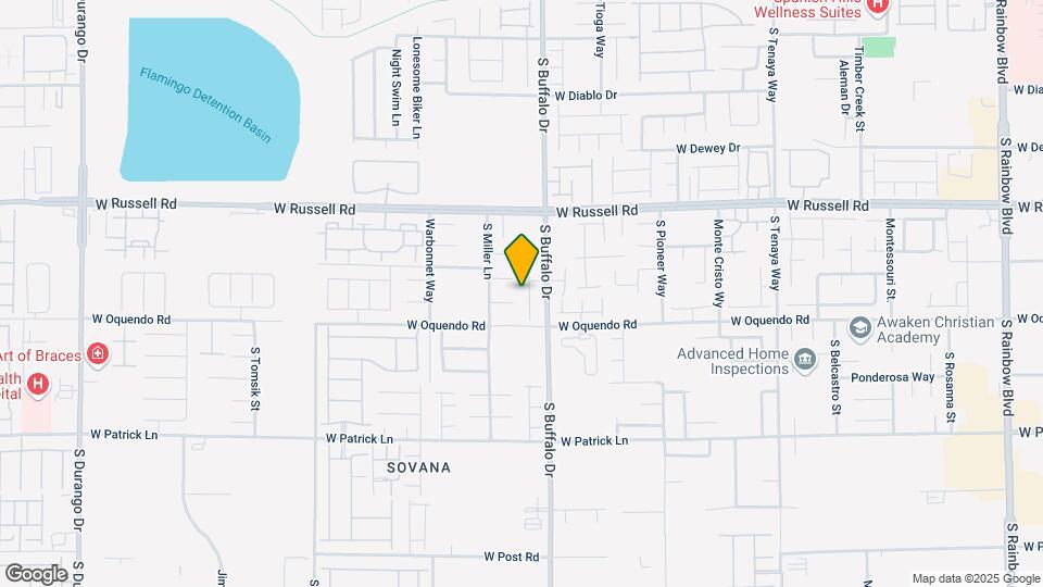 5843 Petronius St Map and Location Details