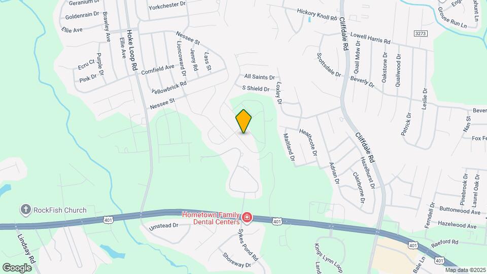 1709 Stackhouse Dr Map and Location Details