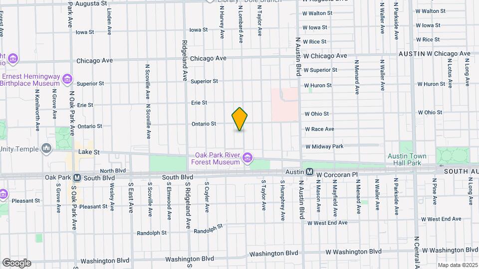 163 N Lombard Ave Map and Location Details