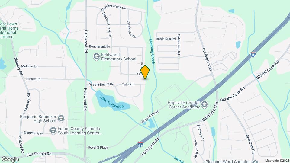 3605 Tate Rd Mapa y Detalles de la Ubicación