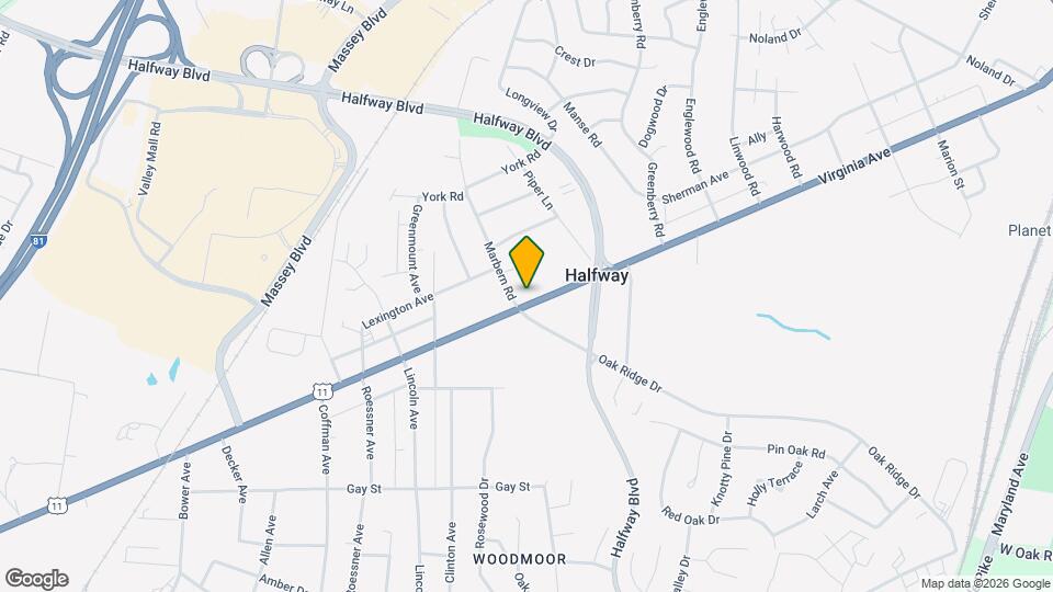 17604 Virginia Ave Mapa y Detalles de la Ubicación