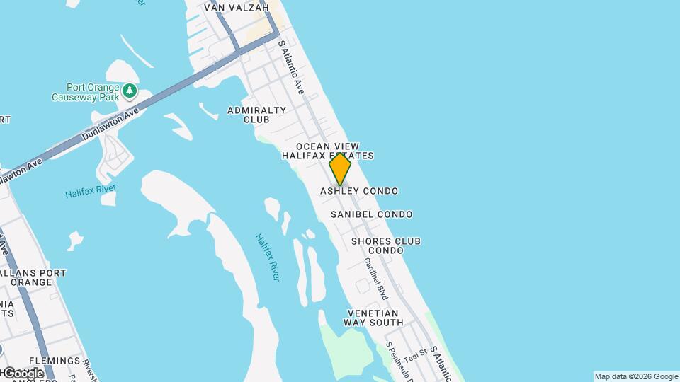 3750 S Atlantic Ave, Unit 20 Mapa y Detalles de la Ubicación