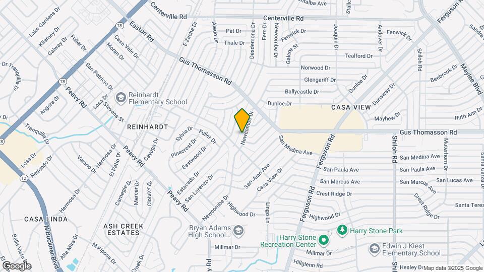 10325 Newcombe Dr Map and Location Details