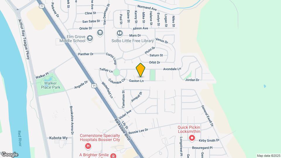 326 Gaston Ln Map and Location Details