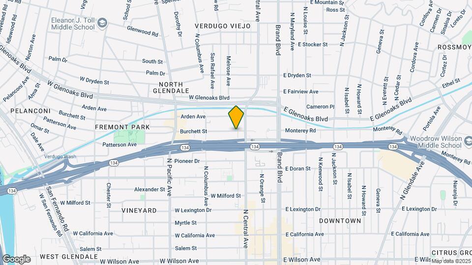 314 Burchett St Map and Location Details