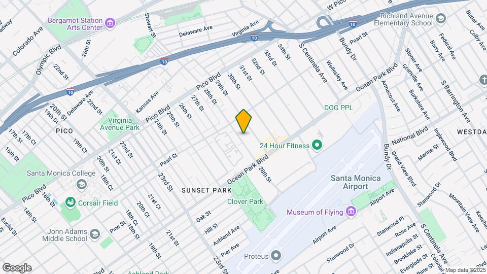2517 28th St Map and Location Details