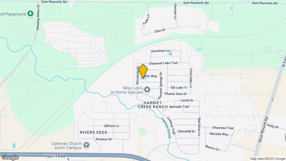 1617 Carolina Ridge Way Mapa y Detalles de la Ubicación