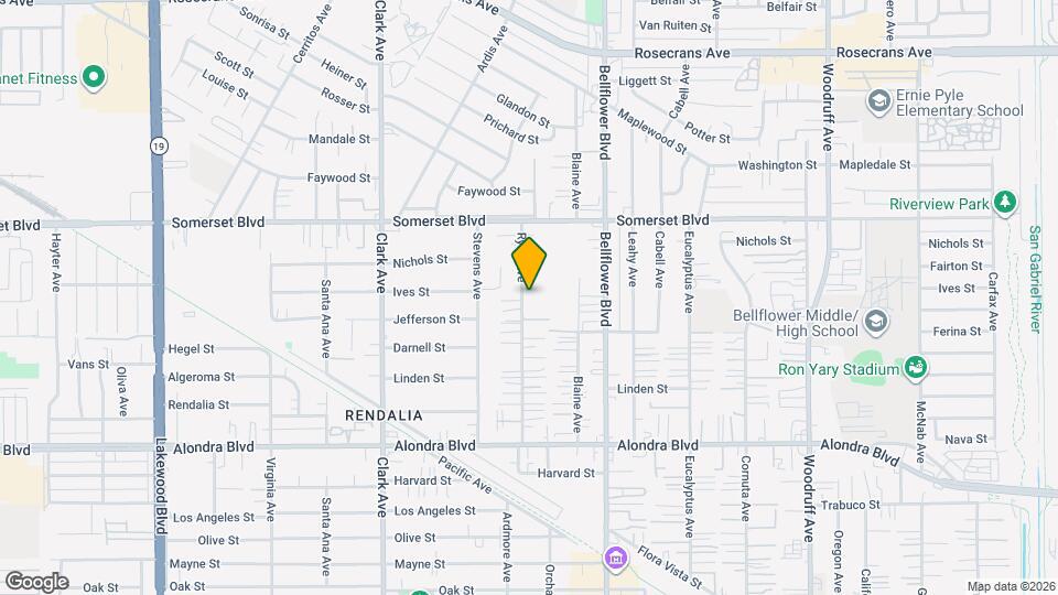 15336 Ryon Ave Map and Location Details
