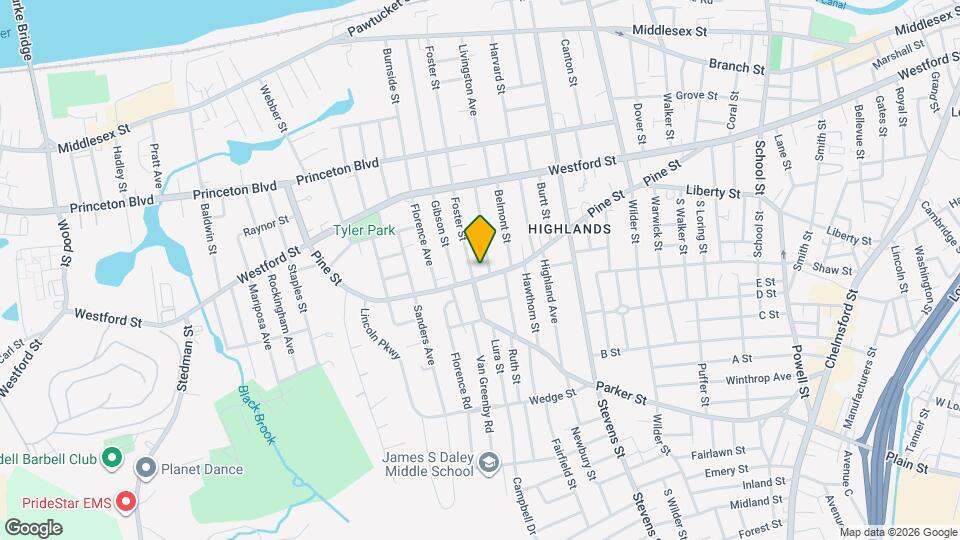 305 Pine St Map and Location Details