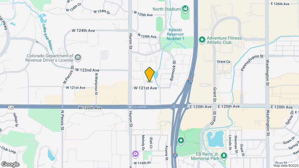 12126 Melody Dr Map and Location Details