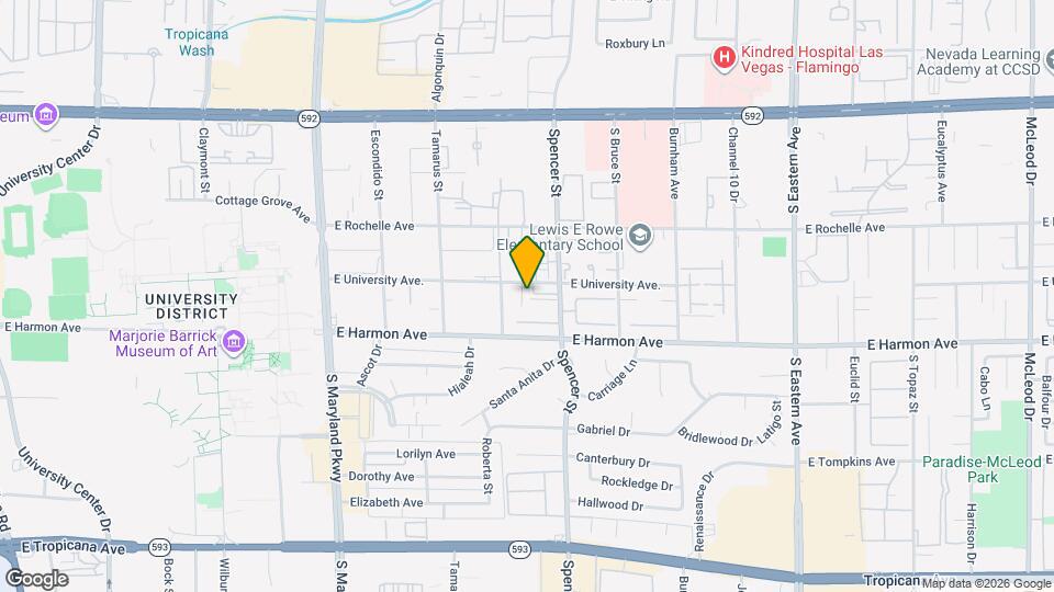 4426 Newsom Circle, Unit APT D Map and Location Details