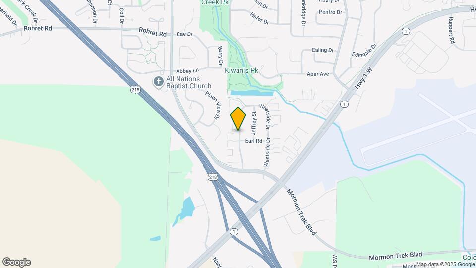 934 Westside Dr Map and Location Details