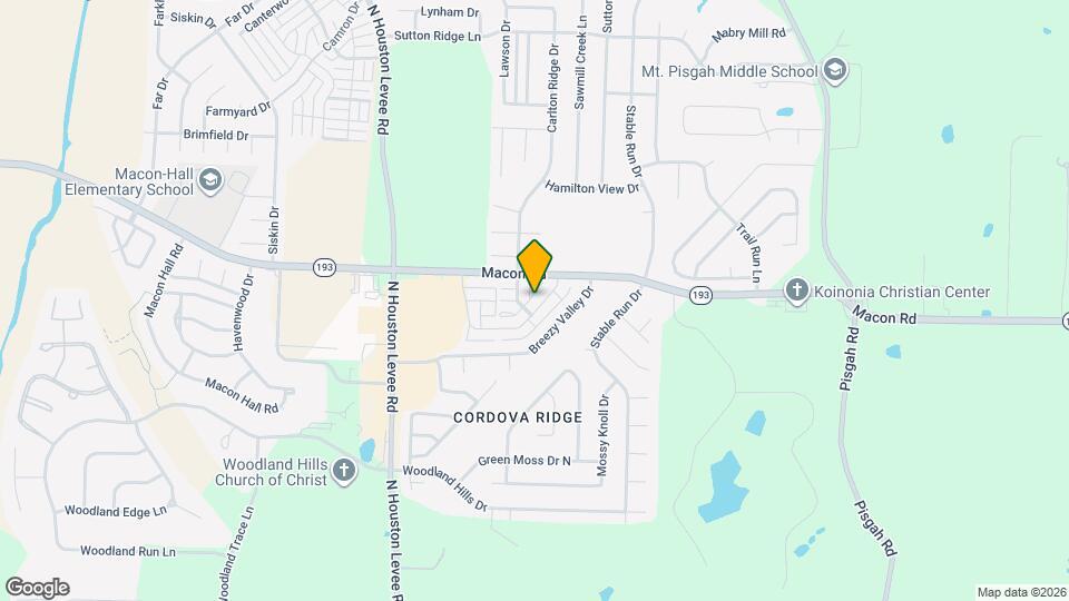 10236 Sterling Ridge Dr Map and Location Details