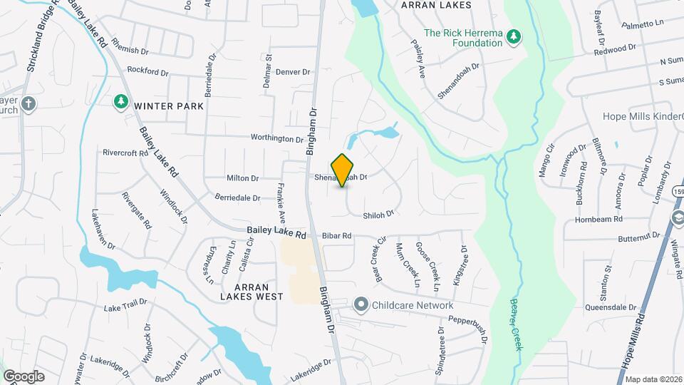 1939 Shiloh Dr Map and Location Details