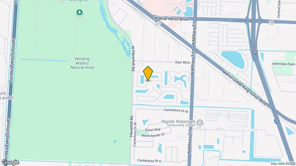 8052 Big Pine Way Mapa y Detalles de la Ubicación