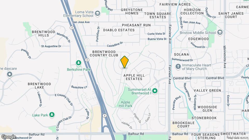538 Apple Hill Dr Map and Location Details