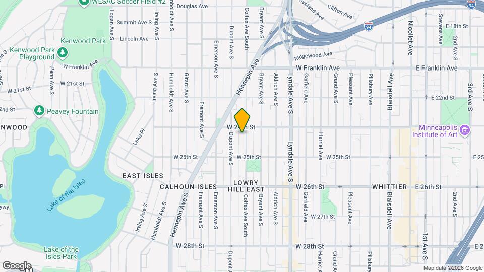 2410 Colfax Ave South Map and Location Details
