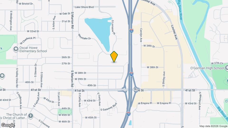 4604 W 37th St Map and Location Details