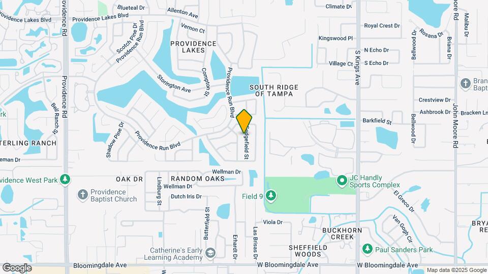 1911 Sedgefield St Map and Location Details